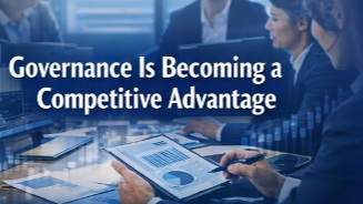 Governance is becoming a competitive advantage